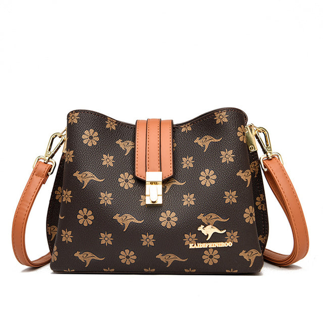 Evarisluxe Grand Capacité Cowhide Tote