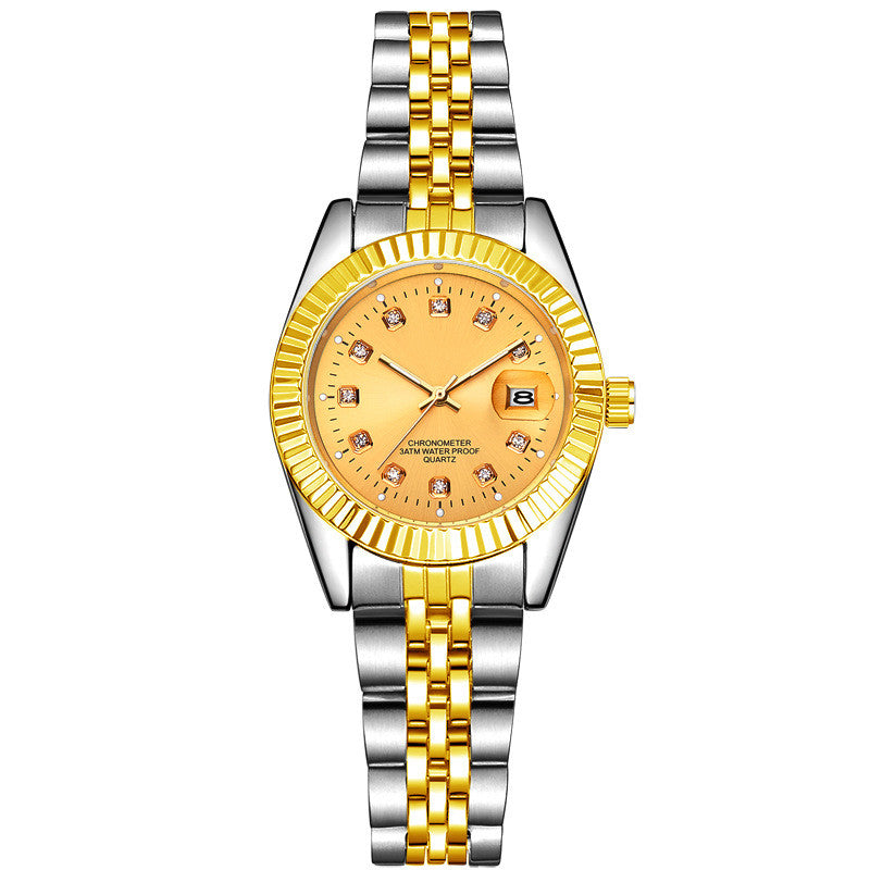 The Soleil Unisex Calendar Quartz Watch | Evarisluxe