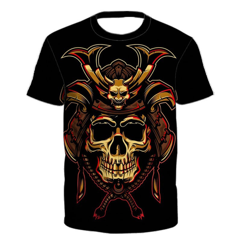 2023 Fashion 3D Printed Short Sleeve T-Shirt for Men