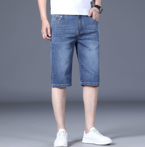 Plus Size Men's Summer Stretch Urban Overalls