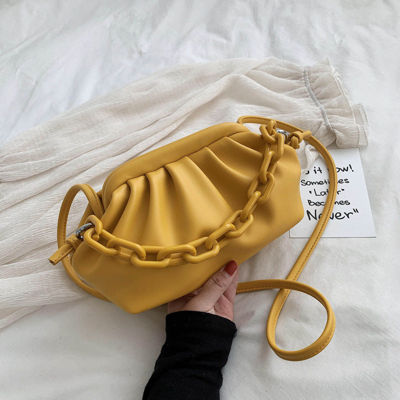 Chic Chain Handle Bucket Bag for Women (2020 Summer)