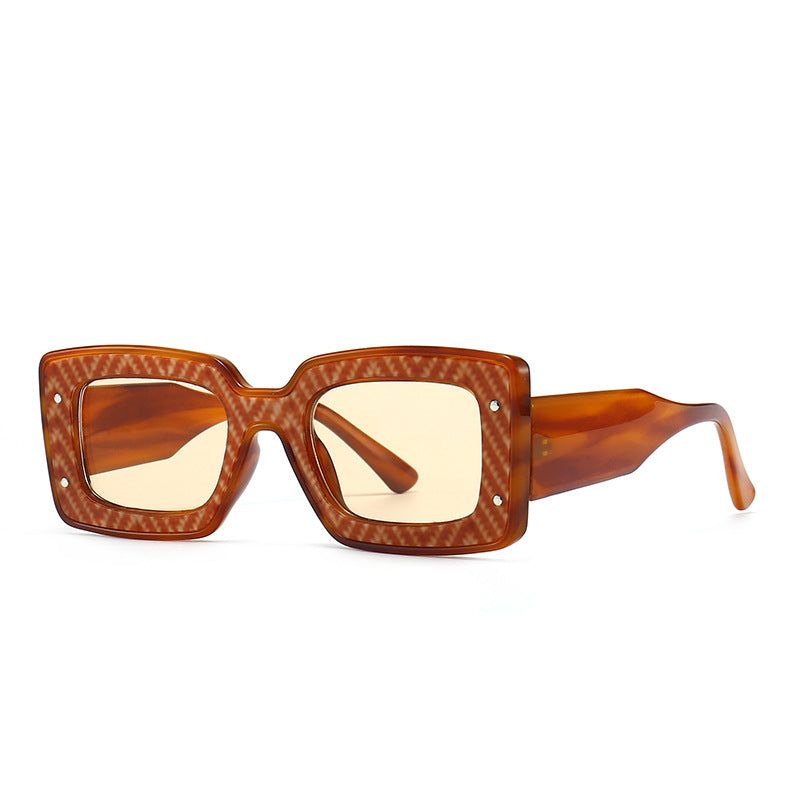 Narrow Small Sunglasses for Women - Fashionable Square Style