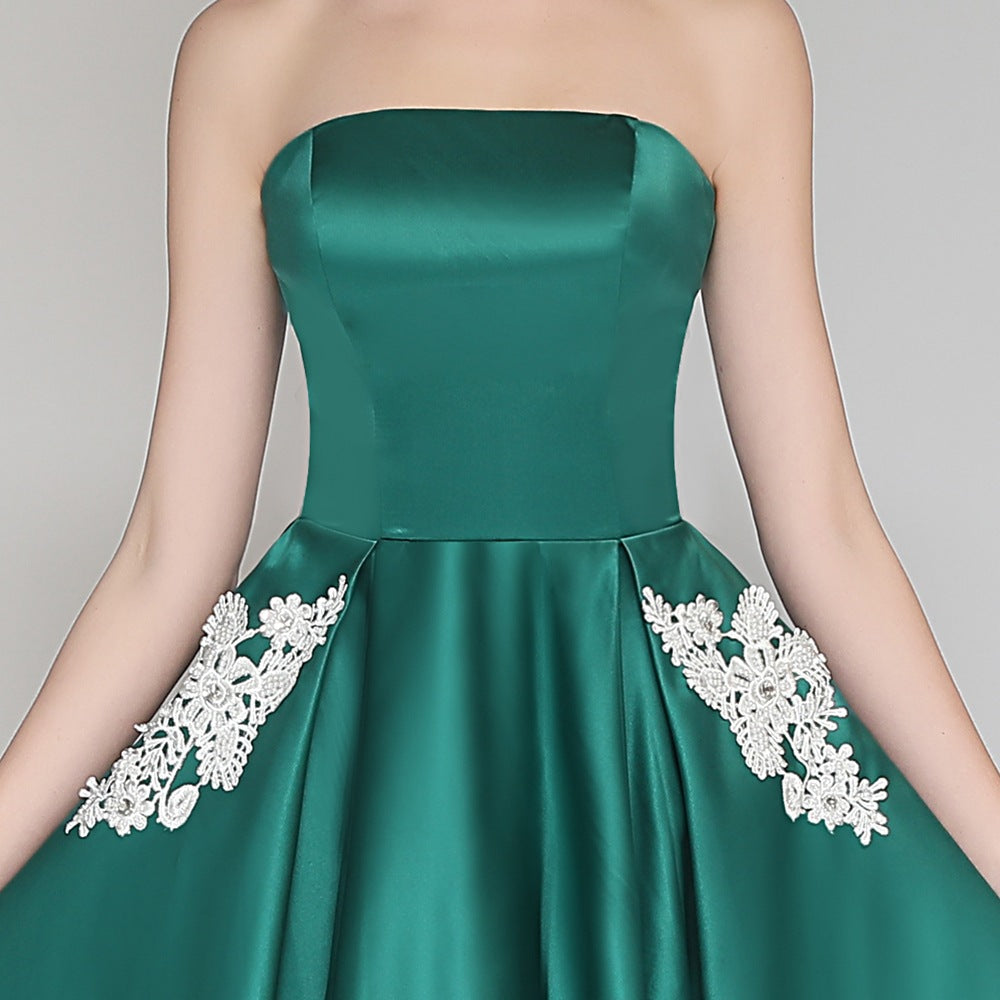 Evarisluxe Elegant Evening Bridesmaid Gown