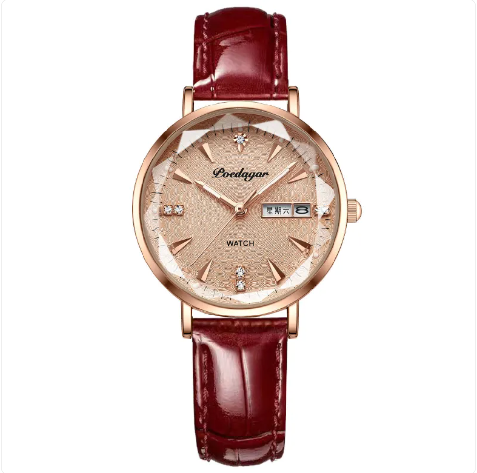 The Calendrier Dual-Display Quartz Watch | Evarisluxe