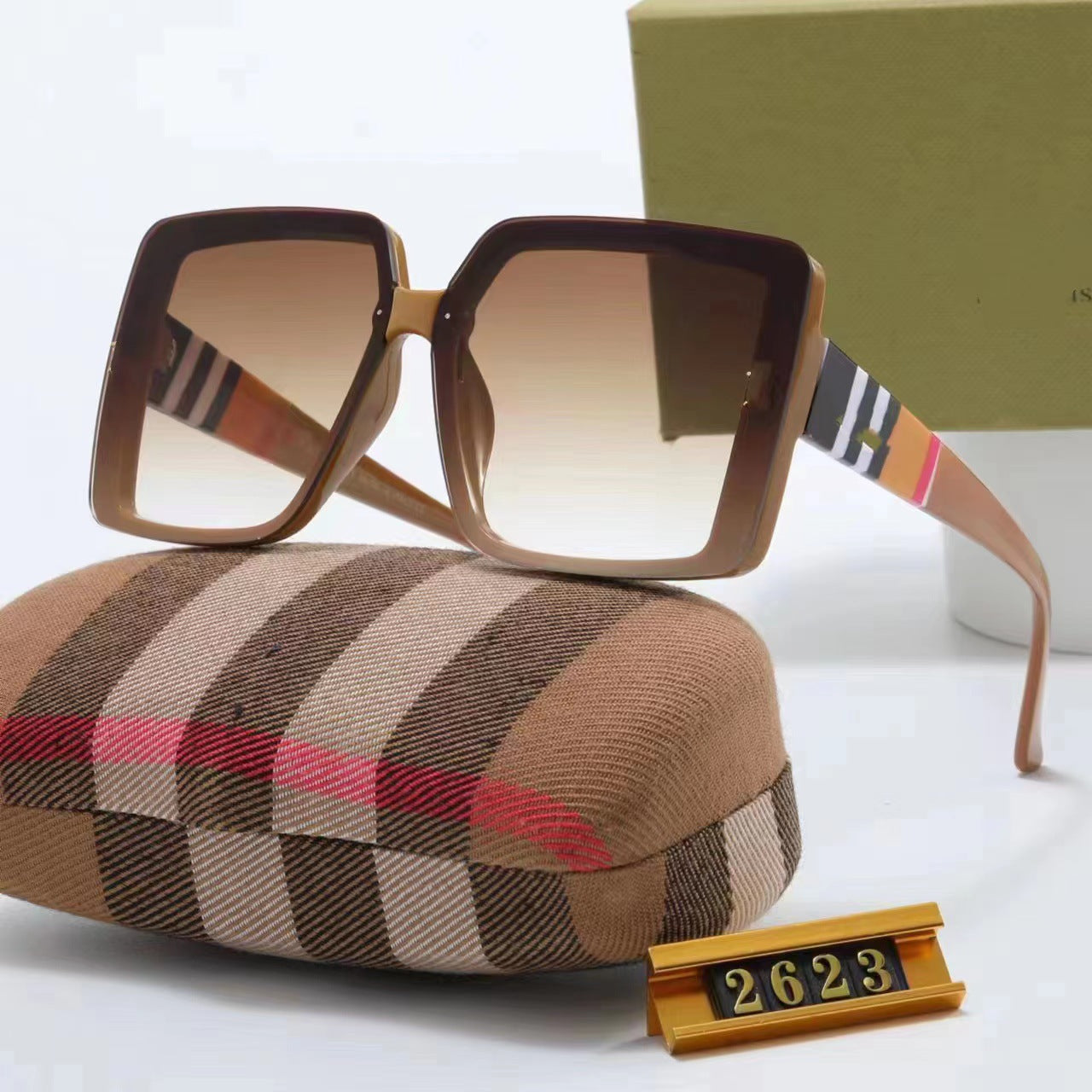 Stylish Oversized Sunglasses for Men and Women 2623