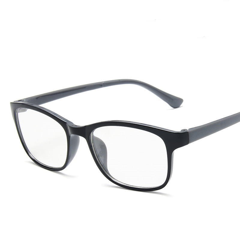 Evarisluxe Black and Red Trendy Glasses Frame