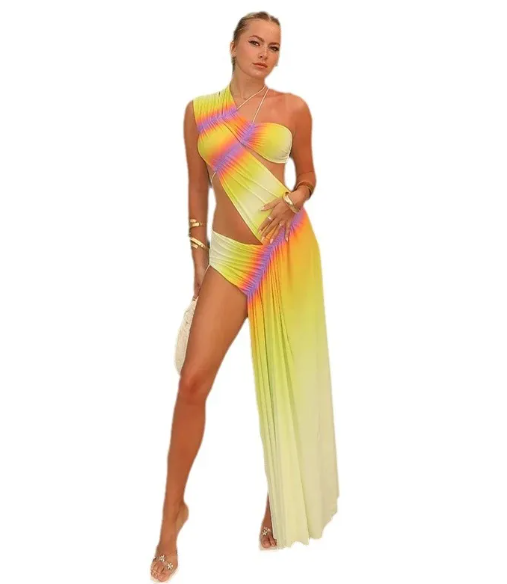 Gradient Chic Dress