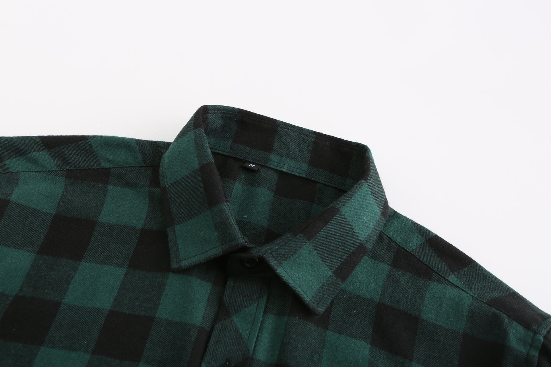 New Fall Winter Plaid Long Sleeve Shirt Jacket for Men