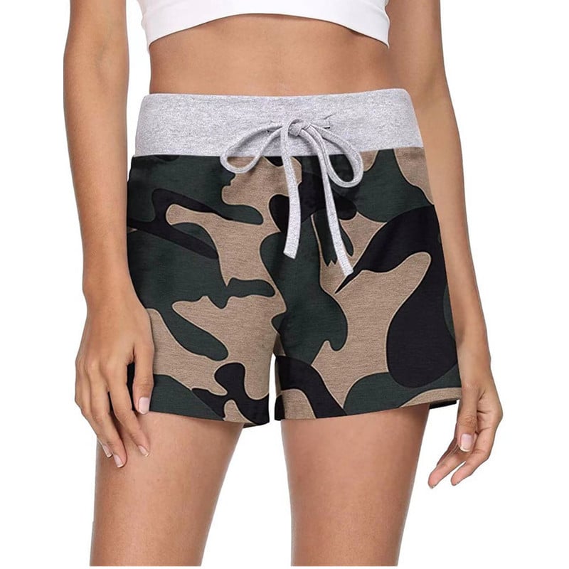 Leopard Print Casual Shorts for Women - Summer Style