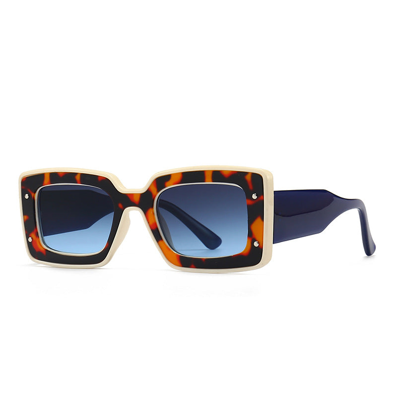 Narrow Small Sunglasses for Women - Fashionable Square Style