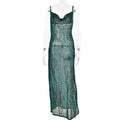 Printed Polyester Strap Dress for Women