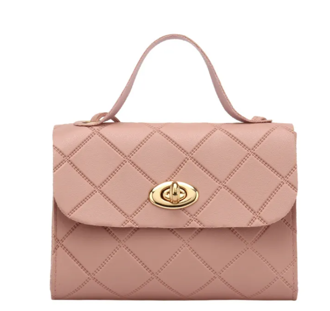 EvarisLuxe Losange Mini Quilted Bag