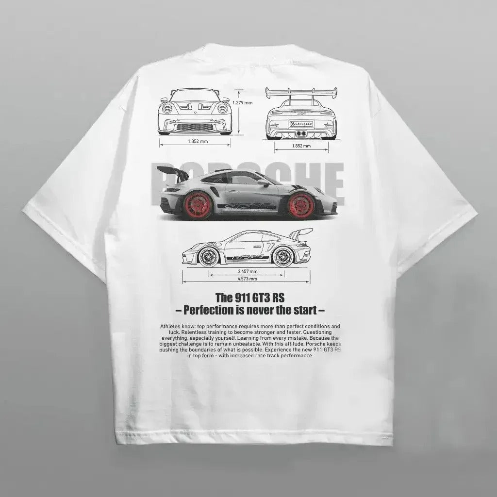 Summer New Car Letter Print T-Shirt for Men & Women