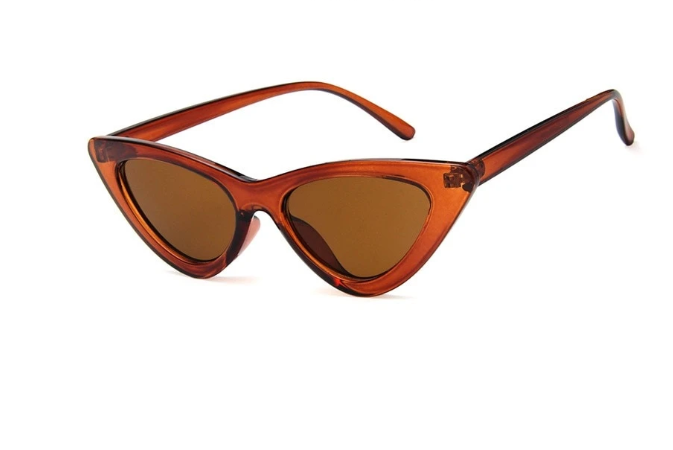Retro Triangle Cat Eye Sunglasses for Women