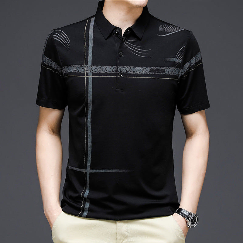 Men's Short Sleeve Polo Shirt for Summer 2022