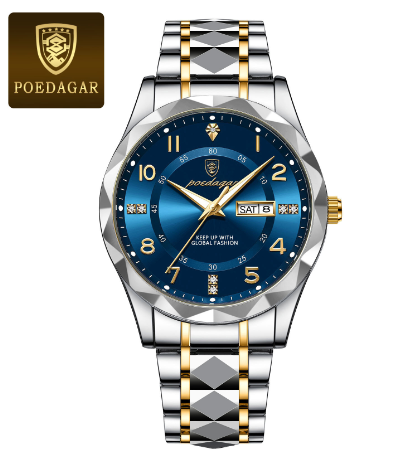 The Chronos Waterproof Luxury Quartz Wristwatch | Evarisluxe