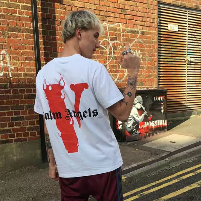 Palm Angels Short Sleeve T-Shirt Collaboration
