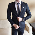 Men's Fashion Two-Piece Suit Set for Spring/Fall 2019