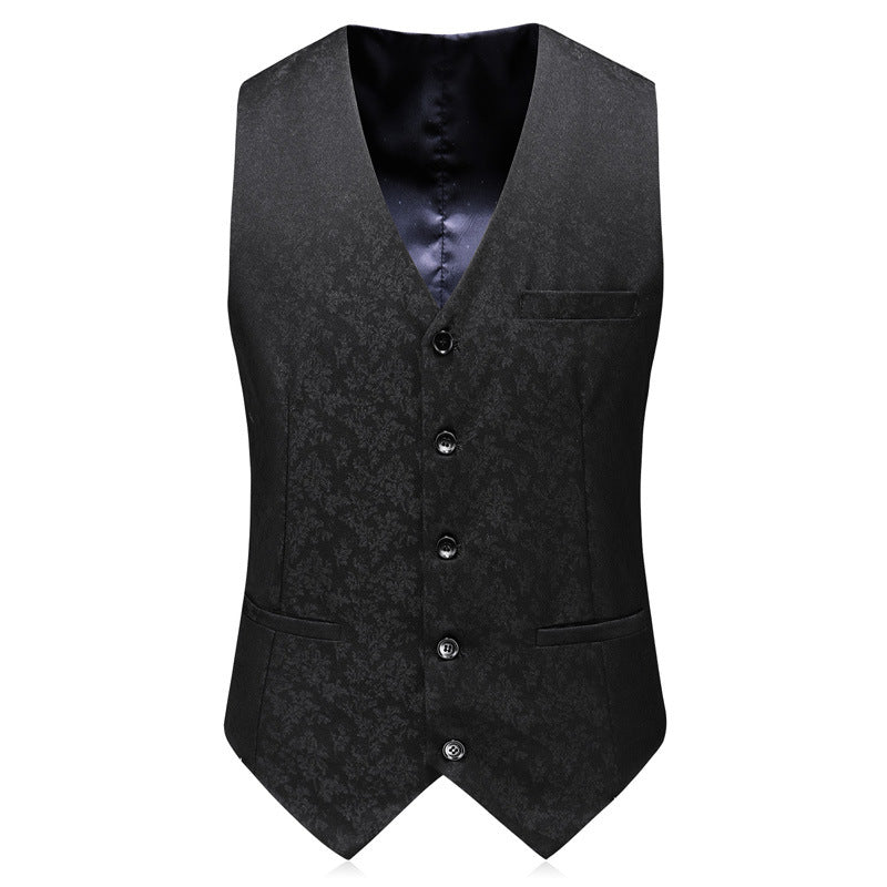 Men's Slim Fit Casual 3-Piece Suit Set for Fall