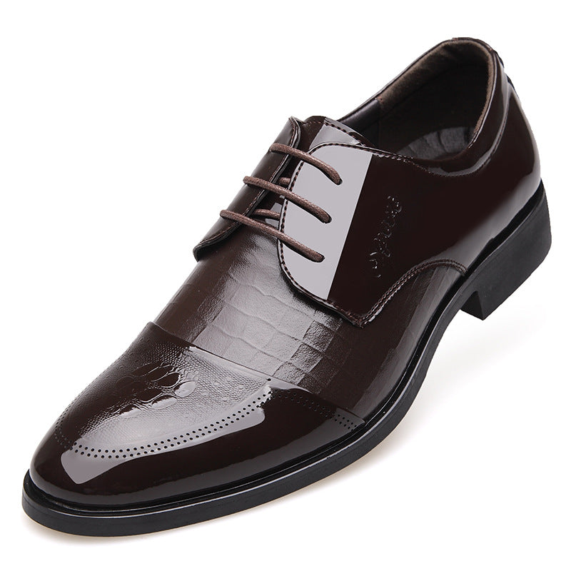 2020 Spring New Men's Leather Dress Shoes