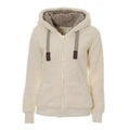 2019 Winter Loose Plush Sweatshirt Jacket for Women