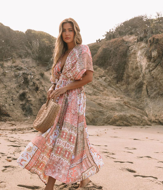 Women's Spring Printed Fashion Dress