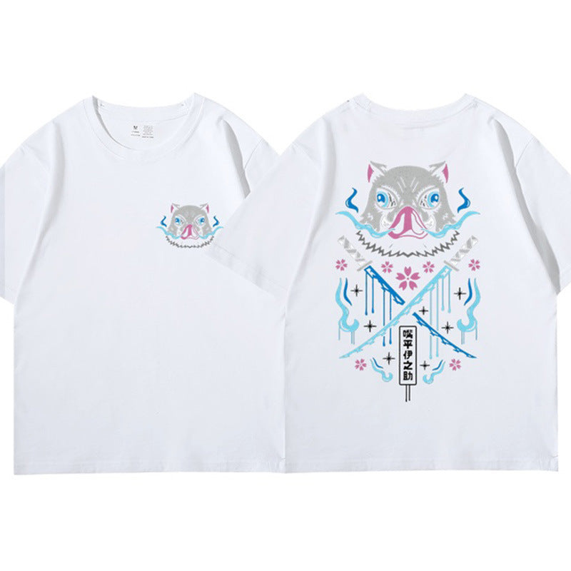 Demon Slayer Cotton T-Shirt for Men and Women