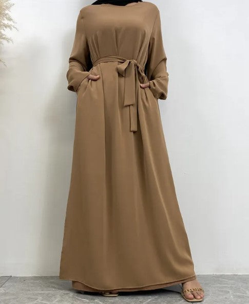 The Sérénité Modest Maxi Dress | Evarisluxe