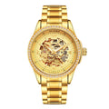 9-Hole Automatic Mechanical Watch for Men, Waterproof