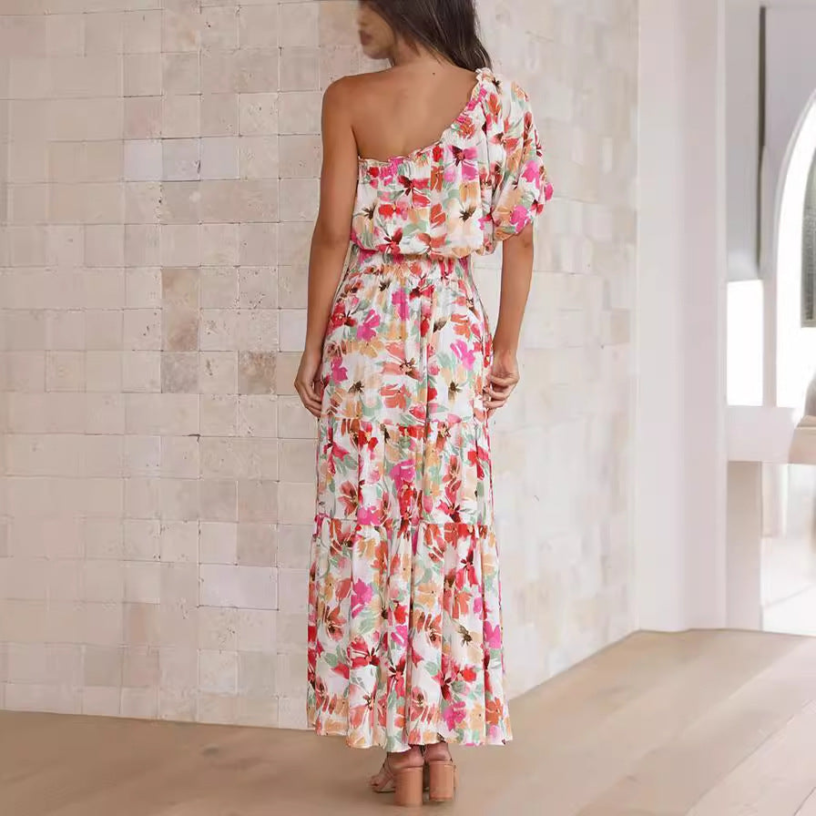 2023 Summer Women's Fashion Floral Two-Piece Set