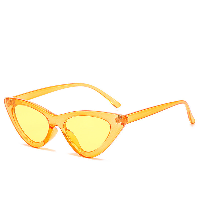 Retro Triangle Cat Eye Sunglasses for Women