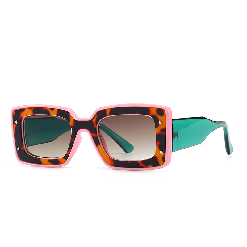 Narrow Small Sunglasses for Women - Fashionable Square Style