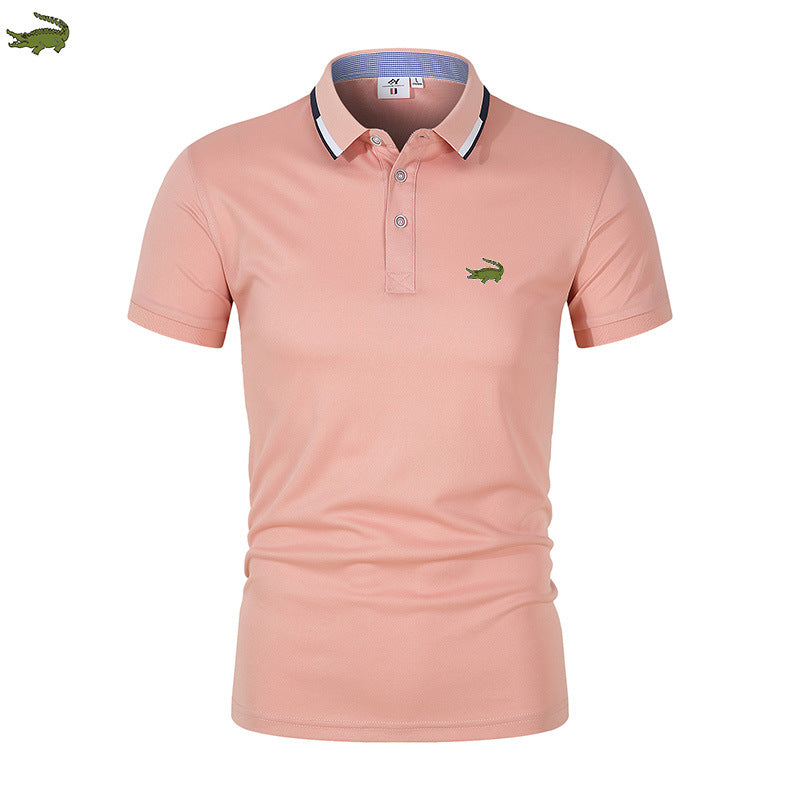 Men's Polo Shirt - European and American Summer Style