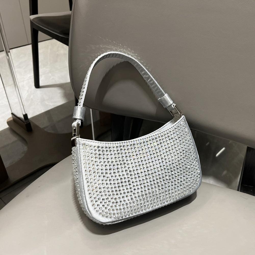 Evarisluxe Rhinestone Crystal Evening Clutch
