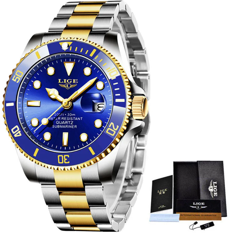 Le Marin Quartz Waterproof Watch | Evarisluxe