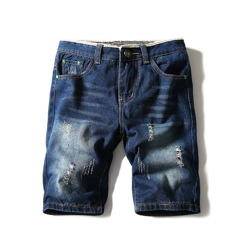 Slim Fit Men's Denim Shorts