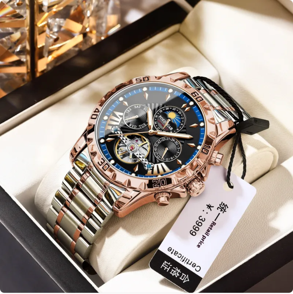 The Saphir Automatic Mechanical Watch | Evarisluxe