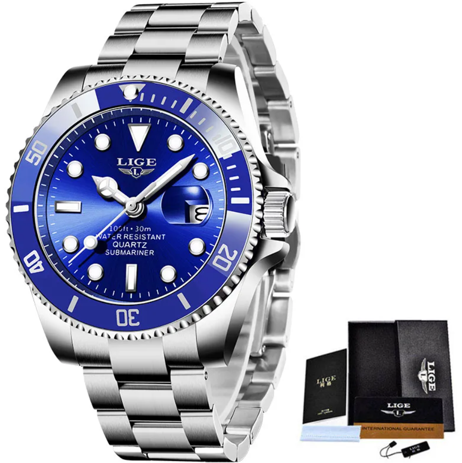 Le Marin Quartz Waterproof Watch | Evarisluxe
