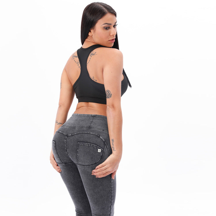 High Waist Sports Leggings for Women - Summer Yoga Pants