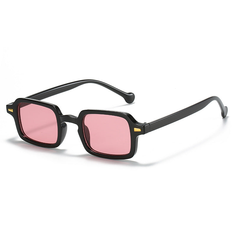 The Soleil Retro Square UV400 Sunglasses | Evarisluxe