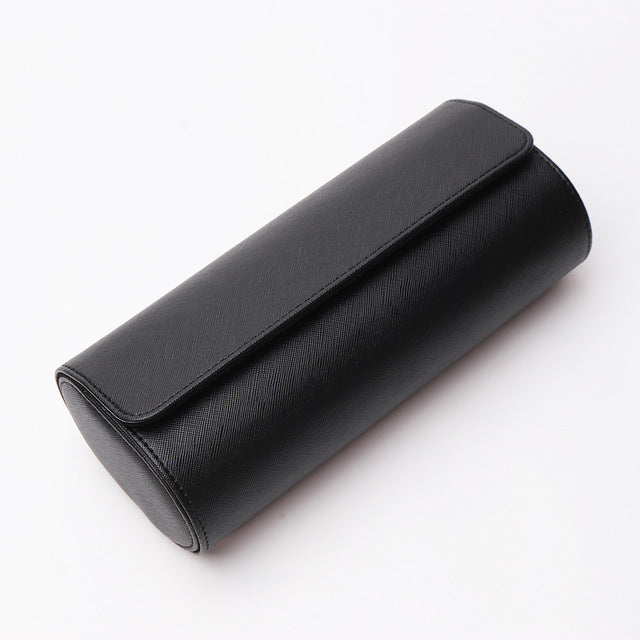 Multifunctional Leather Watch Box for Men and Women