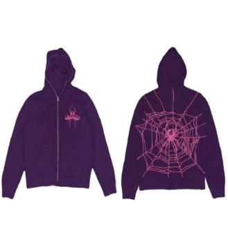 Spider Rhinestone Print Cardigan Jacket Combo