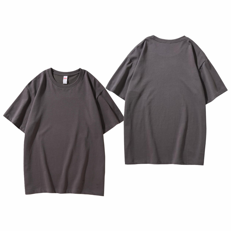 2024 Summer Cool Silk Loose Plain T-Shirt for Men