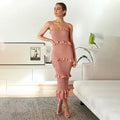 2020 Spring Sexy Ruffle Maxi Dress for Women