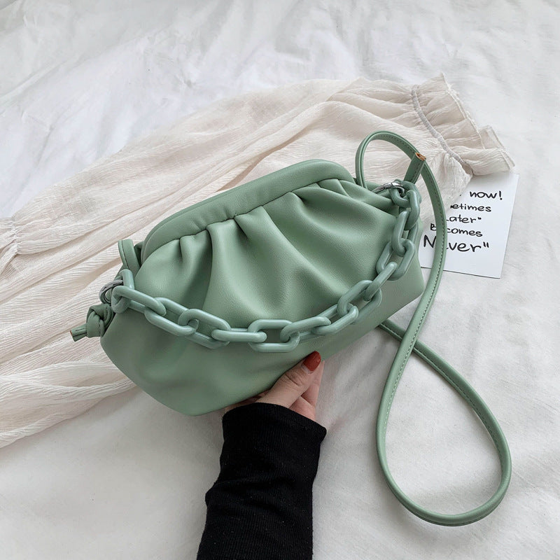 Chic Chain Handle Bucket Bag for Women (2020 Summer)