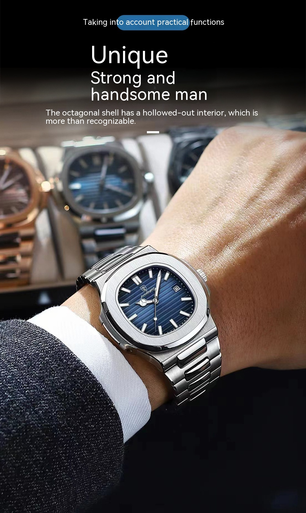 The Prestige Slim Business Quartz Watch | Evarisluxe