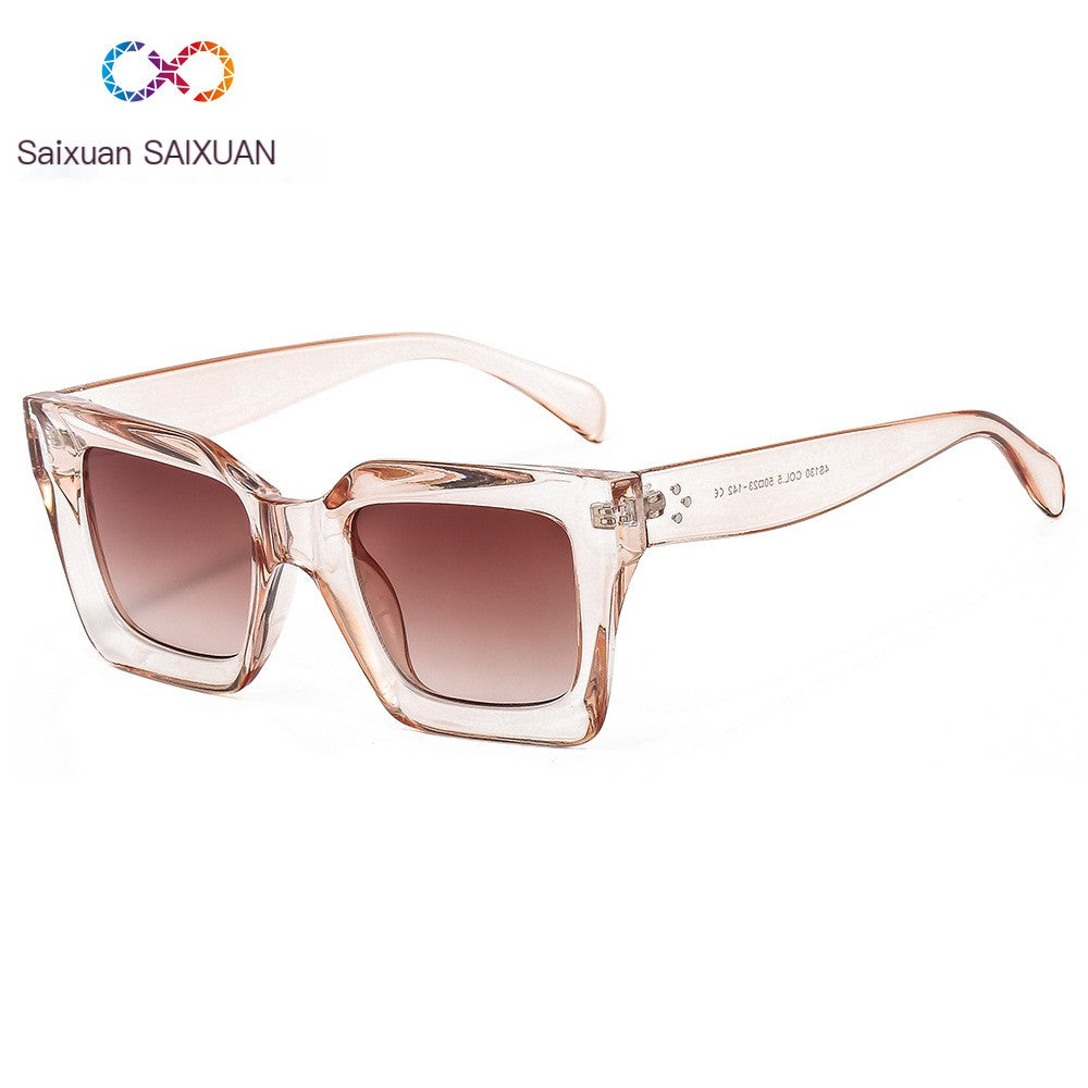 Trendy Square Sunglasses for Women - Fashionable Look