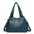 Evarisluxe Vintage PU Leather Large Tote Bag