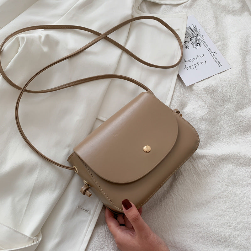 Spring Summer Women's Fashionable Crossbody Saddle Bag