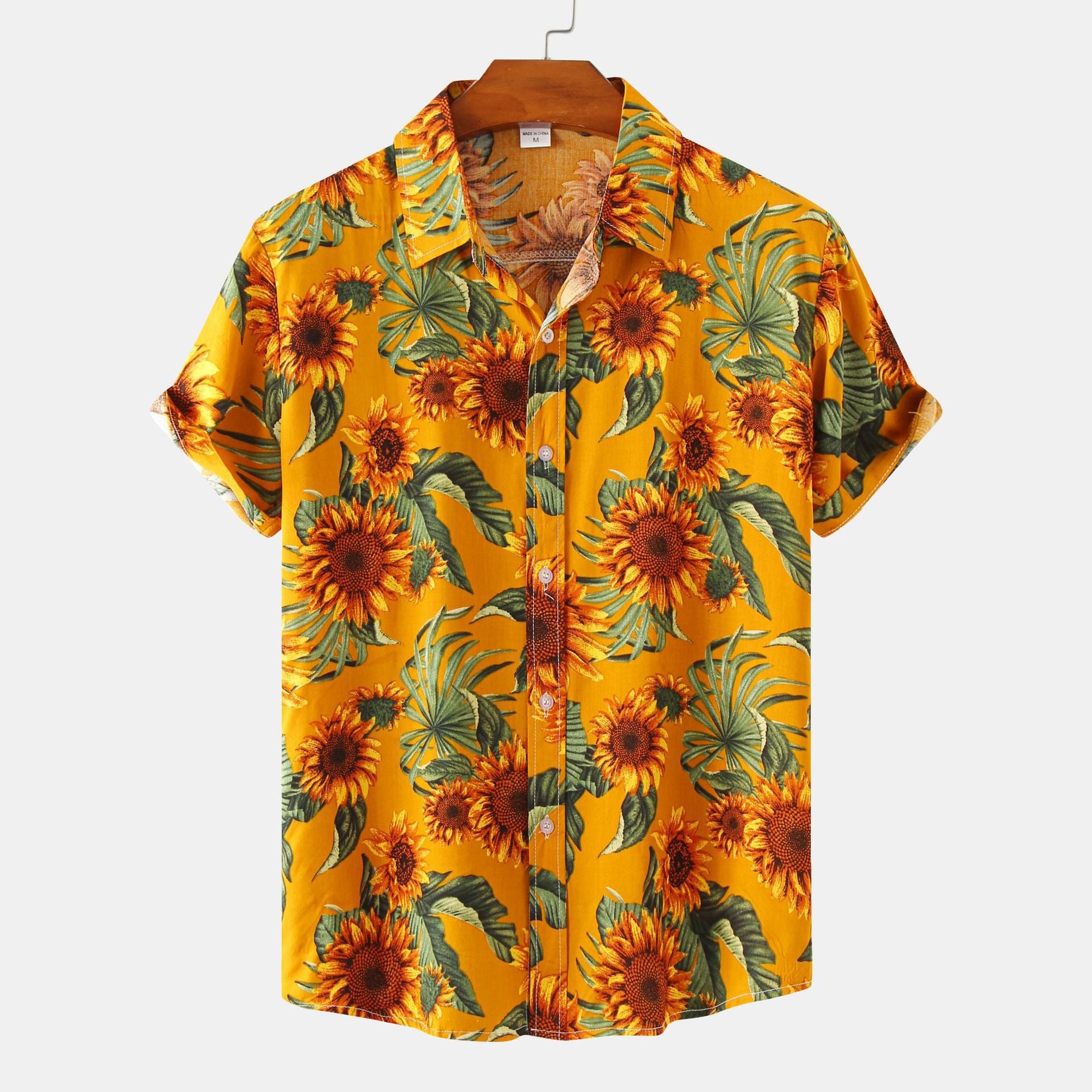 Men's Floral Short Sleeve Shirt - Summer 2023 Collection
